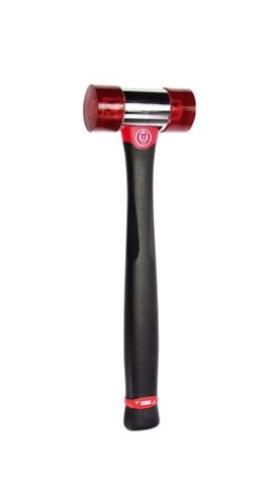 Čekić sa grafitnom drškom i izmenljivim pločicama od celuloznog acetata, kućište od ugljeničnog čelika, dimenzija glave 25×80 mm 376F USAG